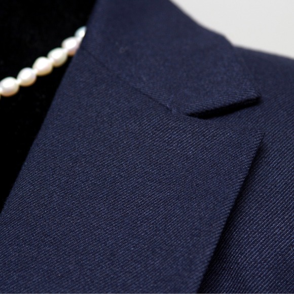 Orvis Women's Navy Blazer Jacket Size‎ 6 Classic Tailored Coat Navy Blue - Picture 14 of 16